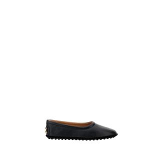 Tod's Gommini Ballerina - Dames - Ballerinas - Zwart - 36 EU - Leer - Schoenen