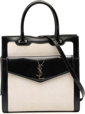 Saint Laurent Pre-owned Saint Laurent Small Canvas Uptown Satchel Ladies LSC7JAZZLNR8JS0U