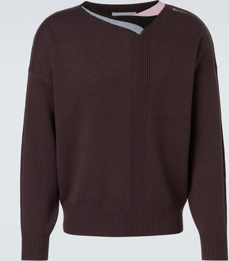 Kiko Kostadinov Pullover in lana e seta