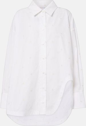 The Attico Camisa de popel&iacute;n de mezcla de algod&oacute;n
