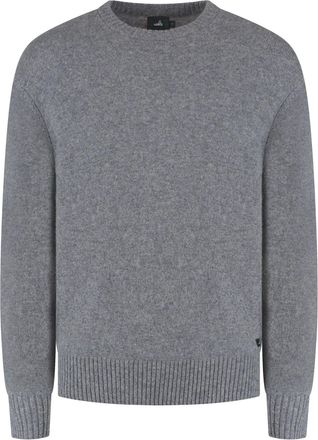 Wahts Mens Knitwear, TargetGroup:Men Mid Grey Melange / XXL