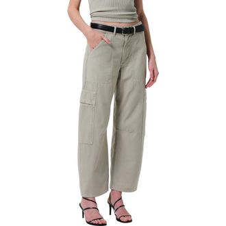 Citizens Of Humanity Marcelle Low Rise Barrel Cargo Pants in Matcha at Nordstrom Rack, Size 32