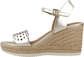 Geox Stijlvolle Wedges met Ponza Design - Dames - Sleehakken - Geel - 37 EU - Schoenen