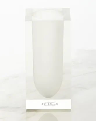 Jonathan Adler White Hollywood Toothbrush Holder
