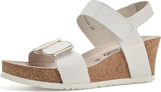 Mephisto Leonore Womens Wedge Shoes White : EU 41 (US Womens 11) B - Medium, Leather