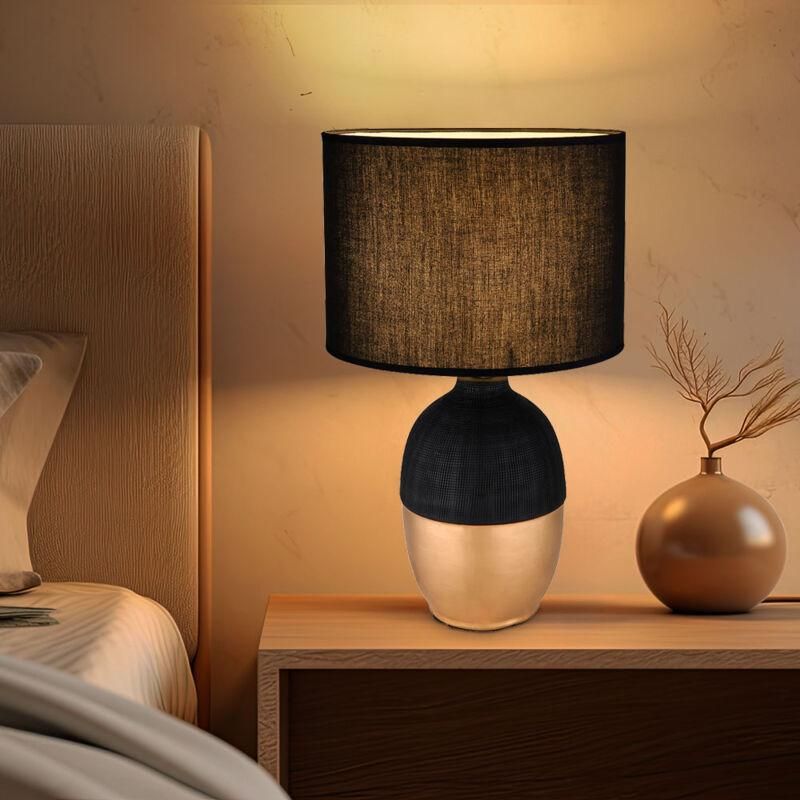 Petite lampe de chevet moderne pour chambre, chevet lecture, chrome