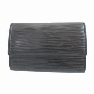 Louis Vuitton Pre-owned Accessories, female, Black, Size: ONE SIZE Pre-owned Vintage Epi Leather Keycase