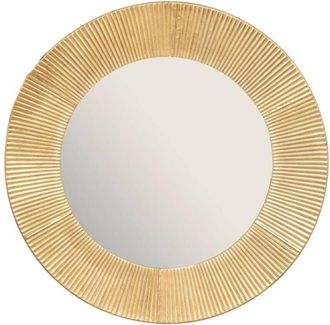 Atmosphera Atmosphera - Specchio in metallo dorato milda d90cm créateur dintérieur