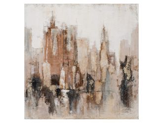 Schubiger M&ouml;bel Bild Abstrakte Skyline 1