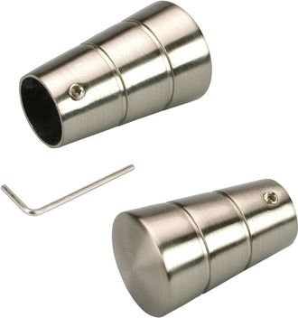 Liedeco Gardinenstangen-Endstück »Concav« für Gardinenstangen Ø 16 mm