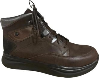 Wolky Apex Veterschoenen - Dames - Veterlaarzen - Bruin - 41 EU - Wol - Schoenen