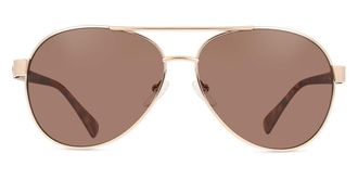 Calvin Klein CK19316S 717 Mens Sunglasses Gold Size 60