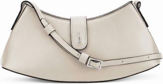 Behno Mini Ruth Leather Crossbody Bag in Ecru at Nordstrom