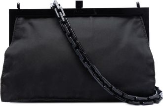 Prada Pre-owned Prada Tessuto Kisslock Frame Chain Crossbody Ladies 1MVP424FS2CF62H5