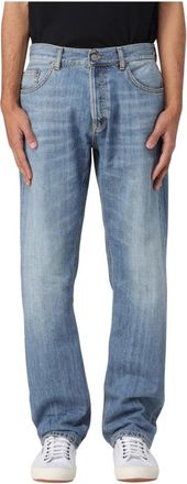 Dondup Bray Straight Jeans - Heren - Regular Fit Jeans - Blauw - W30 - Katoen - Jeans