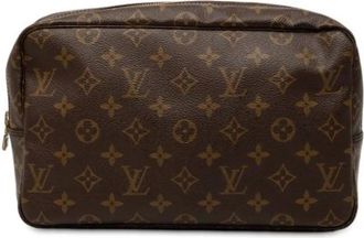 Louis Vuitton Pre-owned Clutches, female, Brown, Size: ONE SIZE Pre-owned Fabric Clutch
