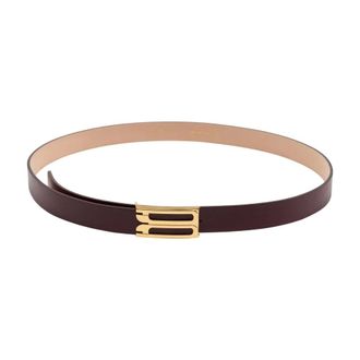 Victoria Beckham Belts, female, Red, Size: 100 CM Regular Frame Belt
