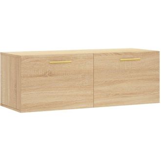 vidaXL Armario De Pared Madera Ingenier&iacute;a Roble Sonoma 100x36,5x35 Cm Vidaxl