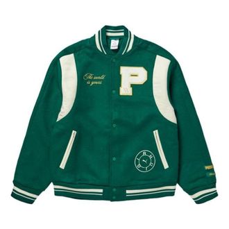 Puma X RHUIGI Varsity Jacket Green 539695-94