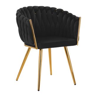 OEM Silla 4rico Qs-gw06g De Terciopelo Negro