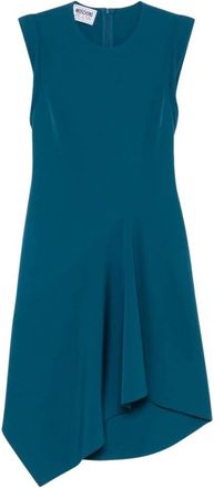 Moschino Vestido con bajo asim&eacute;trico - Dresses - Mujer - Azul - L