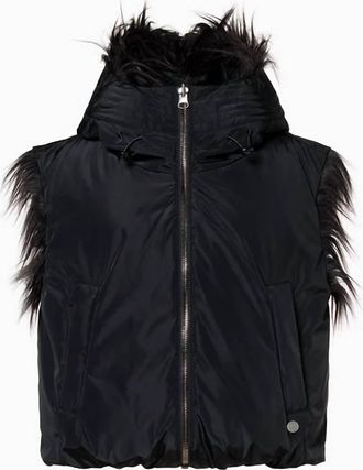 Goldbergh Womens Yara Reversible Bodywarmer Vest In Black
