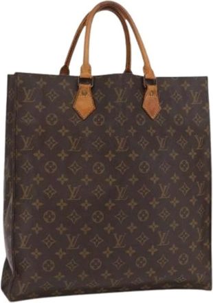 Louis Vuitton Pre-owned Tote Bags, female, Brown, Size: ONE SIZE Pre-owned Canvas Tote Bag