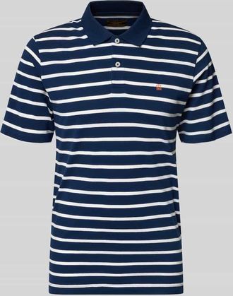 Jack & Jones Regular Fit Poloshirt mit Logo-Stitching Modell Adam in Mauve, Gr&ouml;&szlig;e XXL