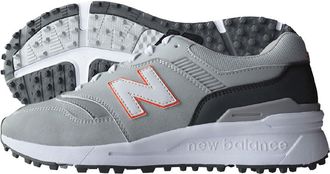 New Balance 997 SL - Mens Golf Shoes, Black, Grey Charcoal, 9.5 UK