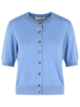 Lisa Yang Marene Light Blue Cashmere Cardigan