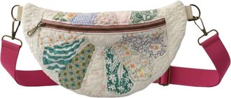 Generic Quilted Tote Bag | Handmade Portable Boho Quilted Pouch - Fabric Bag with Adjustable Strap,for Daily Outdoor Climbing Cycling Fishing Sports Camping T