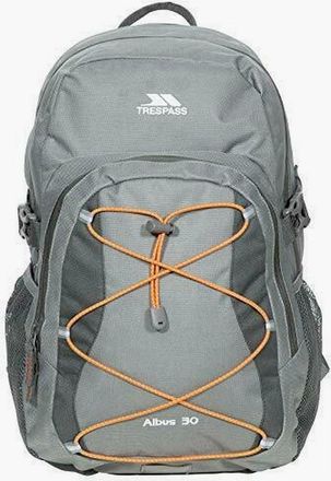 Trespass Albus 30 Litre Casual Rucksack/Backpack - Grey - Size: ONE size