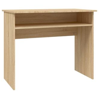vidaXL Vidaxl - Escritorio Madera Contrachapada Color Roble Sonoma 90x50x74 Cm