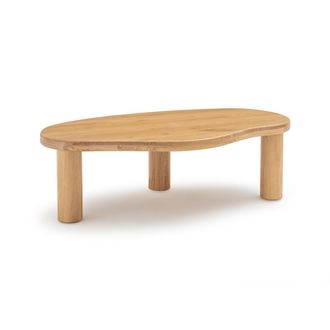 La Redoute Interieurs Organische salontafel, massief eiken, lengte 120 cm, RODI