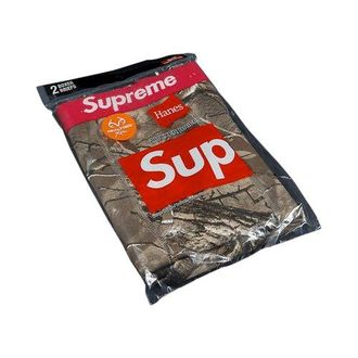 SUPREME x Hanes Boxer Briefs Realtree FW17A47