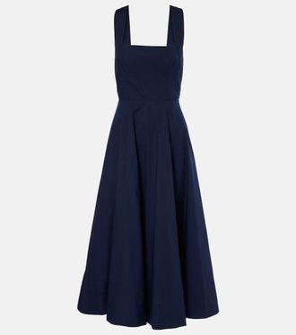 Staud Abito midi Teresa in popeline