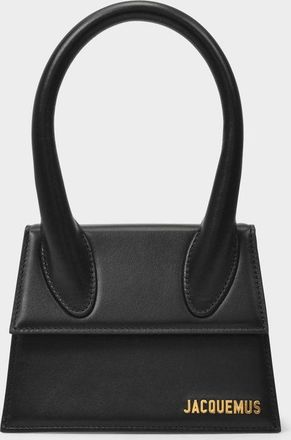 Jacquemus Le Chiquito Medium Tas - Jacquemus - Leer - Zwart