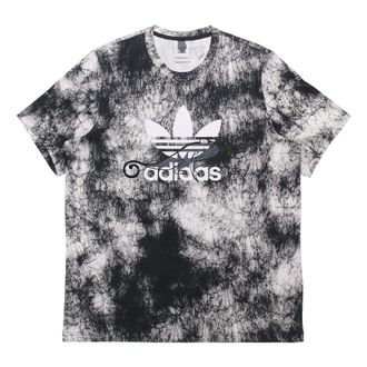 adidas originals AOP Tee Dragon Printing Short Sleeve Black FM3704