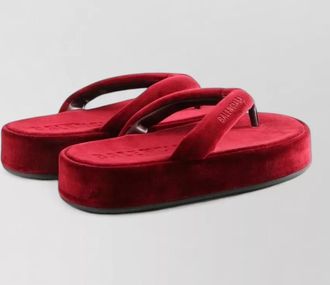 Balenciaga lace sandals flat sole open toe