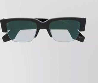 Alexander McQueen acetate logo-print sunglasses
