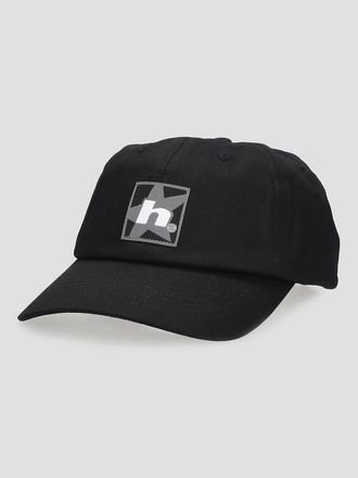 HUF Star Box Logo 6 Panel Cv Cap black