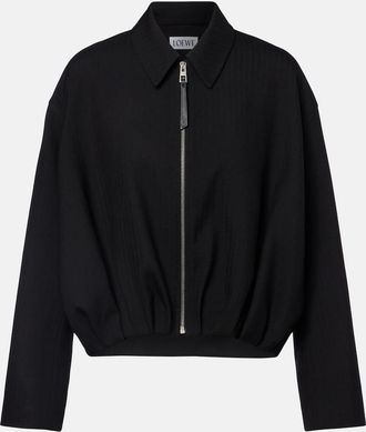 Loewe Giacca blouson in lana
