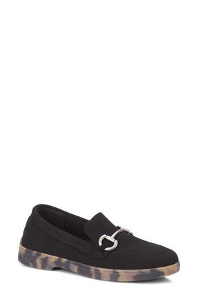 Ros Hommerson Gwyneth Bit Loafer - Multiple Widths Available in Black Knit at Nordstrom, Size 10.5
