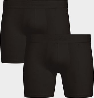Commando Men & apos;s Premier 2-Pack Pima Cotton Boxer Briefs
