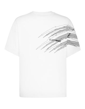 Plein Sport T-Shirt Ronde Hals Ss Scratch