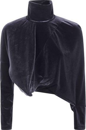 Comme Des Garçons Asymetrical Turtleneck Sweater