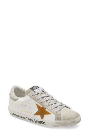 Golden Goose Super-Star Private Edition Sneaker in White Leather at Nordstrom, Size 6Us