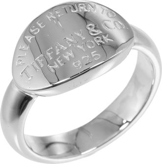 Tiffany & Co. Silver Silver 925 Band Ring (Pre-Owned)