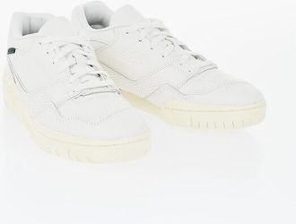 New Balance Low-Top Solid-Color Leather Sneakers size 44