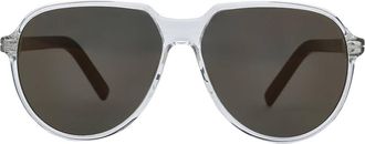 Dior DIORESSENTIAL AI Brown Pilot Mens Sunglasses DM40005I 26L 58